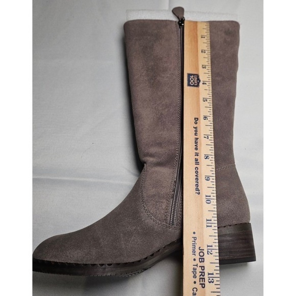 New Gentle Souls by Kenneth Cole Brian Suede‎ Knee High Boots Gray Women US 5.5 - Picture 3 of 13